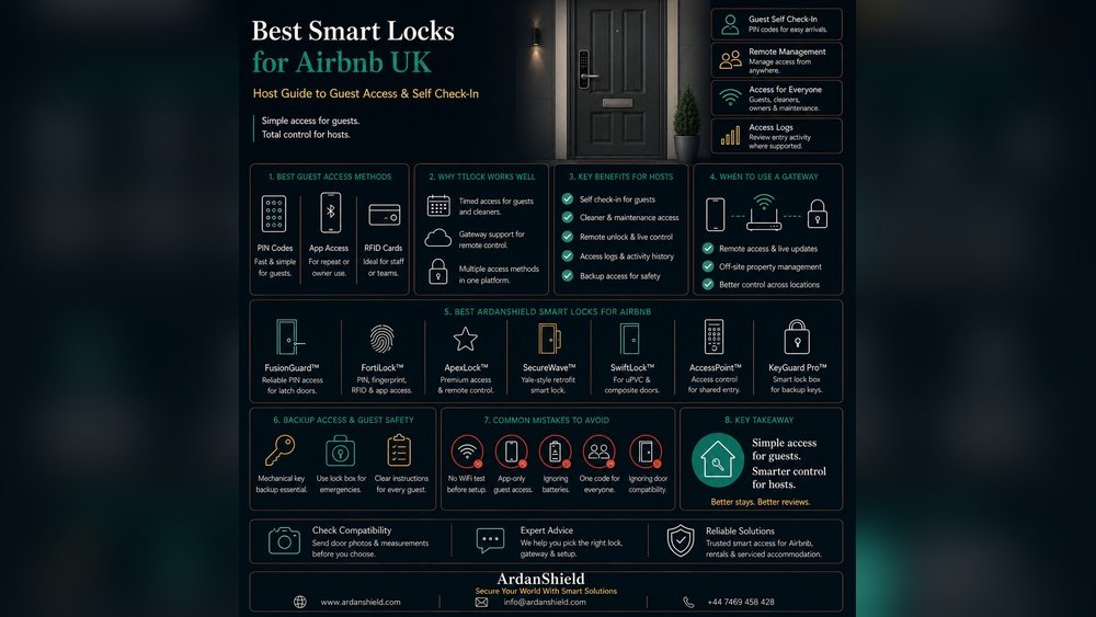Best Smart Lock for Airbnb Hosts With Remote Access
