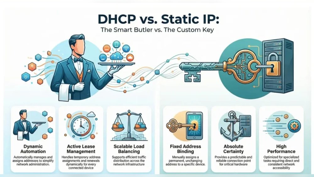 Static Ip Vs Dhcp for Smart Home Devices